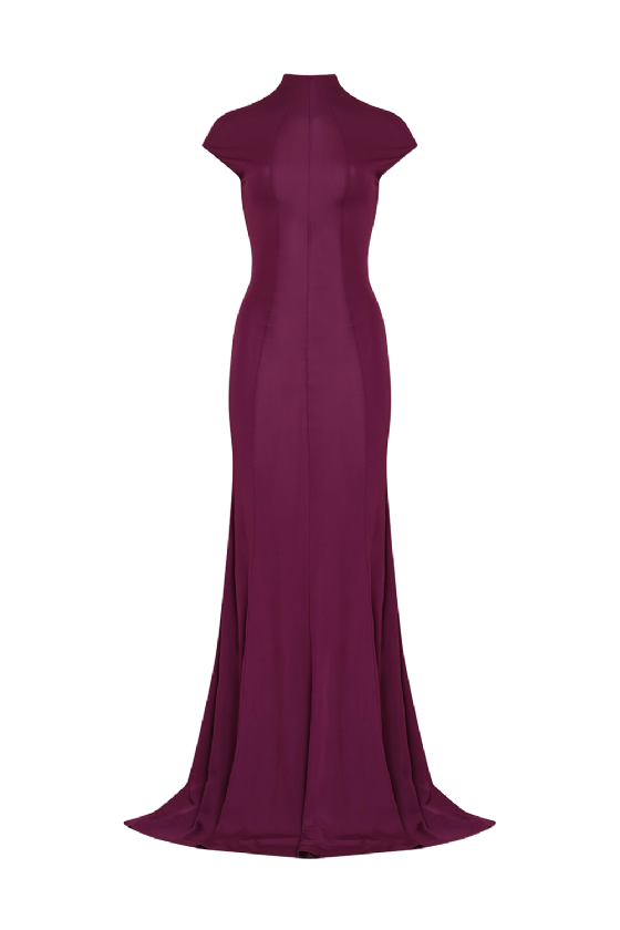 Ligura Jersey Dress Light Wine