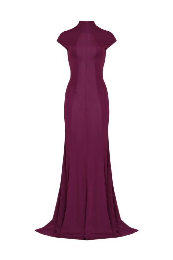 Ligura Jersey Dress Light Wine