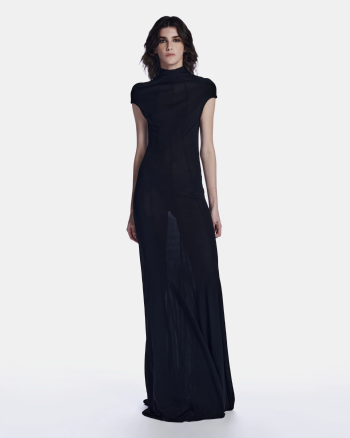 Ligura Jersey Dress Black