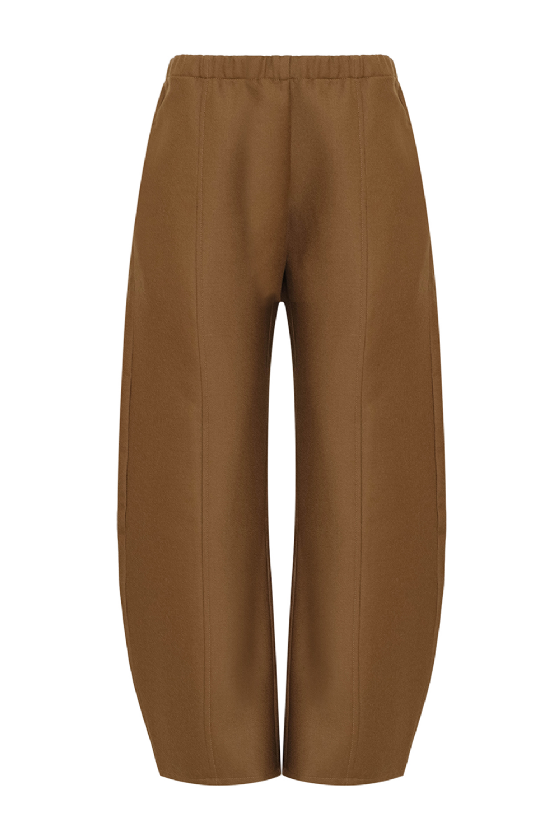 Legale Wool Trousers Almond