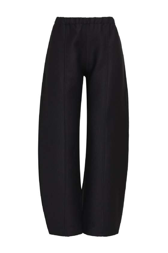 Legale Wool Trousers Black
