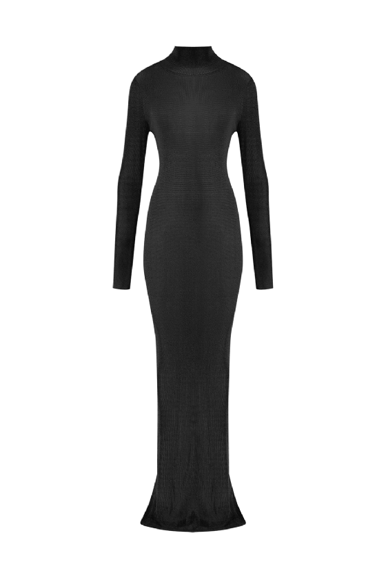 Lerita Knit Dress Black