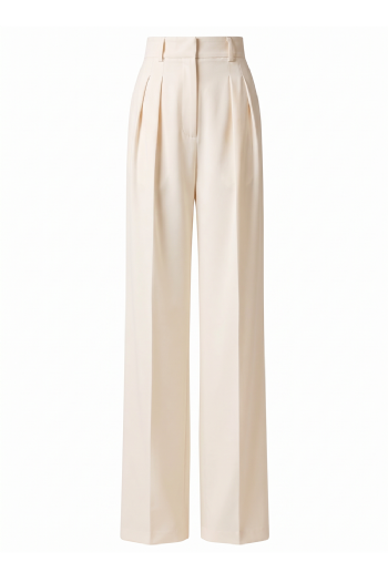 Wool Pants With Mitilla Off White