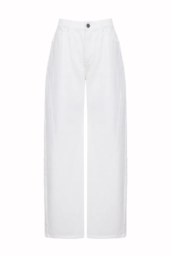 Midas Twill Trousers White