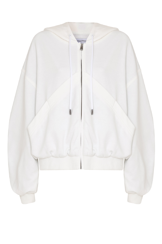 Maki Sweatshirt Jacket Off White