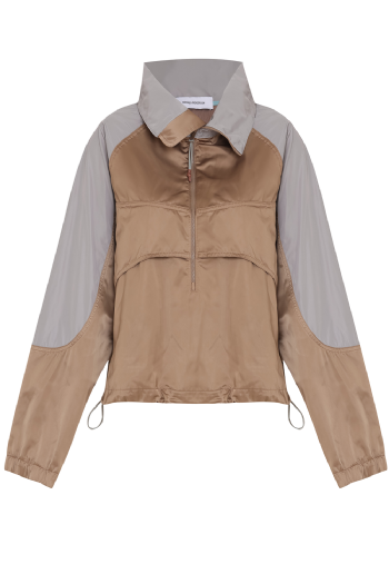 Minnily Tech Jacket Light Sepia-Light Grey