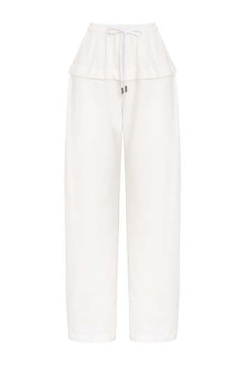Moki Pants Sweatpants Off White