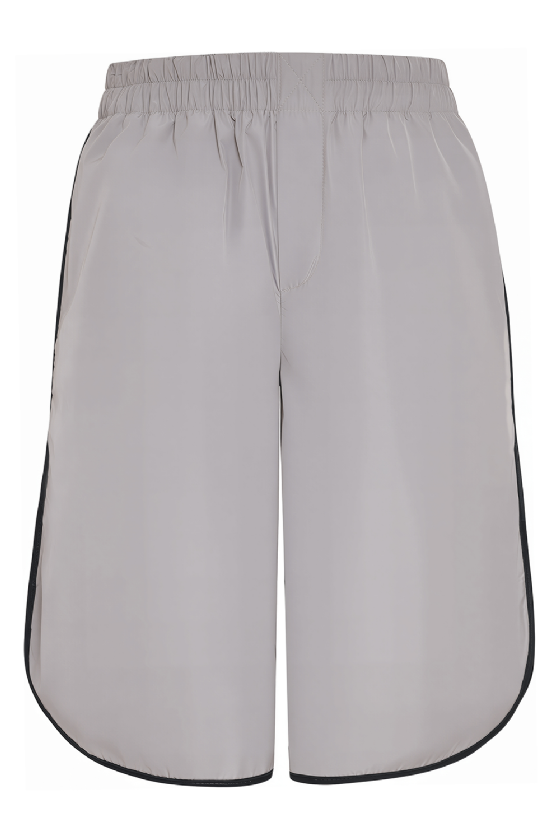 Momo Tech Shorts Light Grey- Black