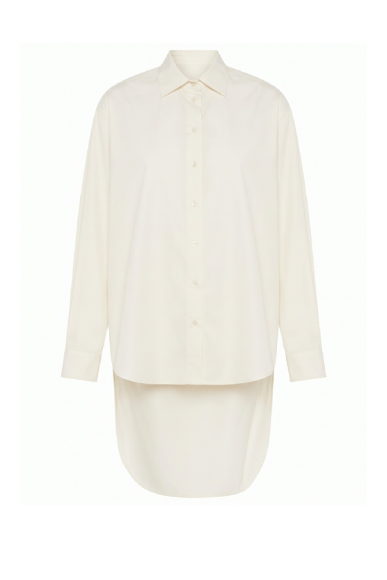 Mismarty Poplin Shirt Off White