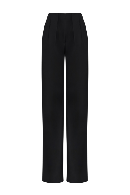 Joyce Wool Pants Black