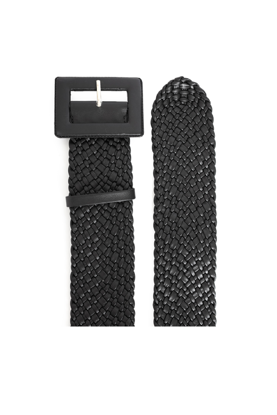 Jitar Leather Belt Black