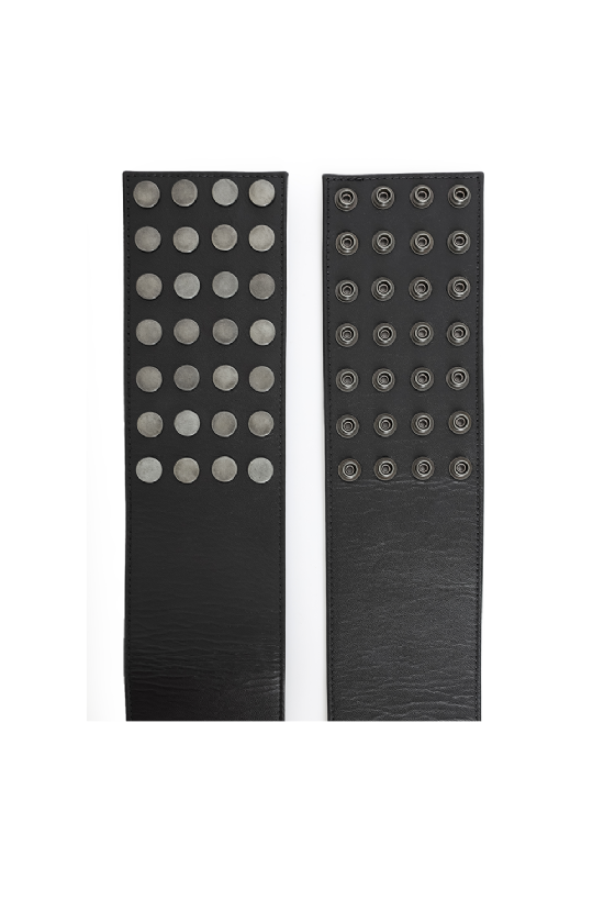 Jilai Leather Belt Black
