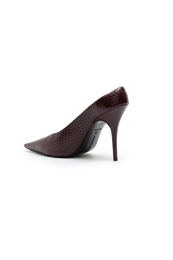 Lule Patent Leather Pumps Dark Wine