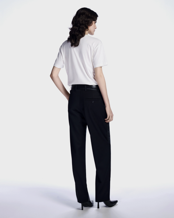 Luo Knit T-Shirt Off White