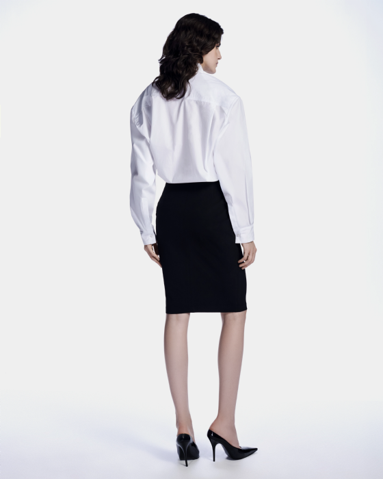Loisse Tricoline Shirt White