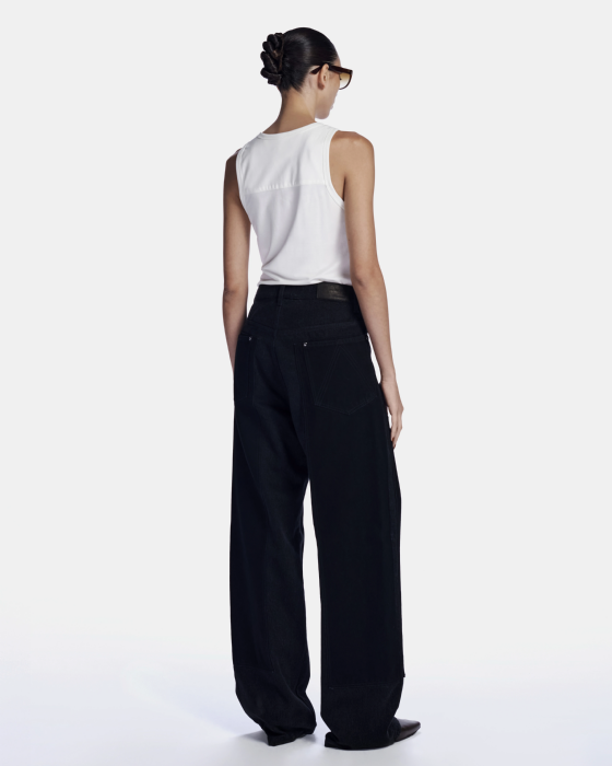 Lineta Knit Tank Top Off White