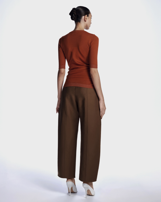 Laminia Knit Blouse Ambar