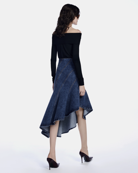  Letania Knit Blouse Black