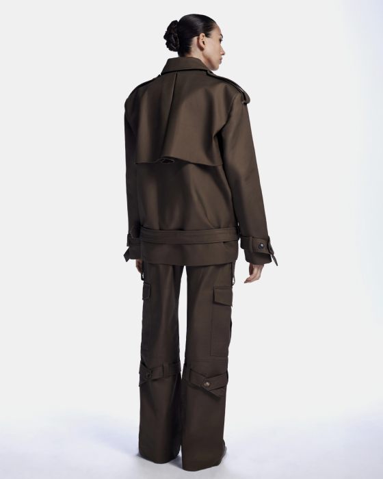 Lasacia Tailored Coat Clay Brown
