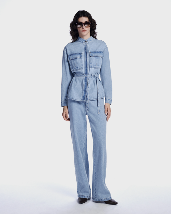 Leonora Jeans Sky Blue