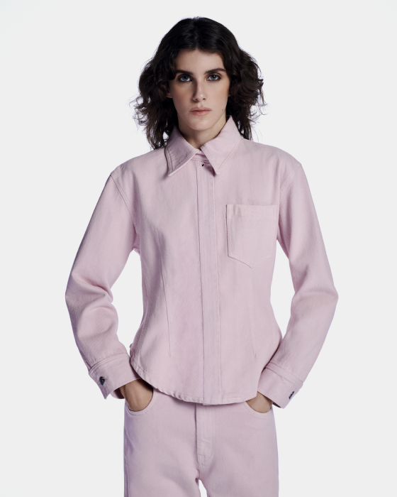Laround Twill Shirt Light Pink