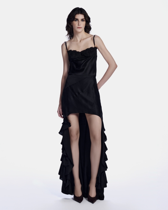  Silk Tank Top Legend Black