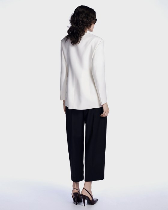  Liliane Wool Blazer Off White