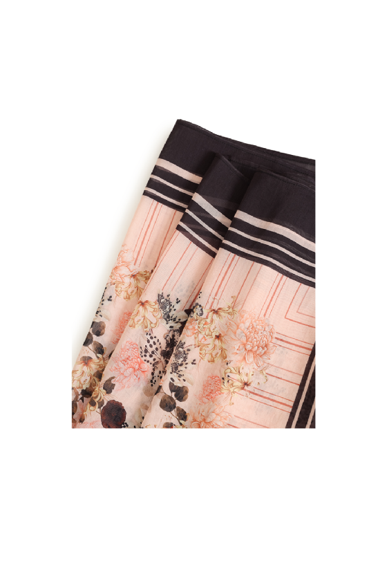Voile Scarf Mavi Soft Pink