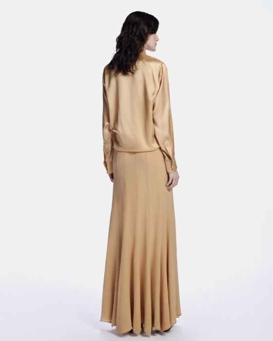 Lobeira Silk Skirt Sand