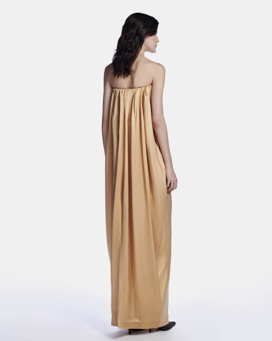 Lizin Silk Dress Sand