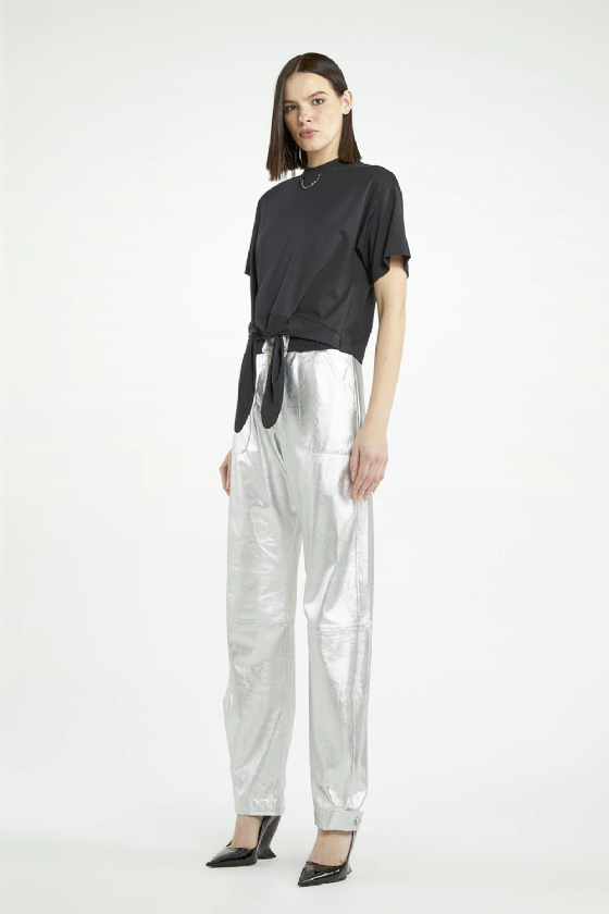  Eliya Knit T-Shirt Black