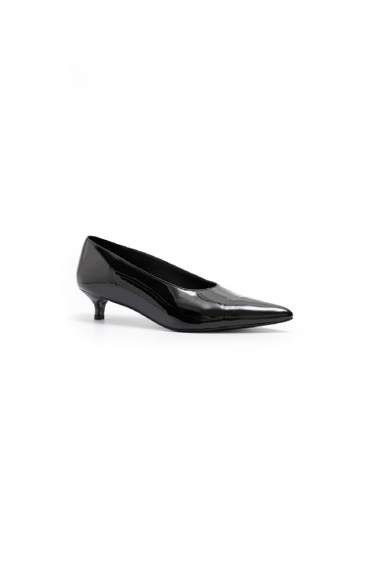 Lamery Patent Leather Pump Black