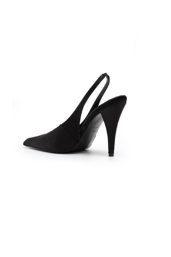 Loiza Satin Pump Black