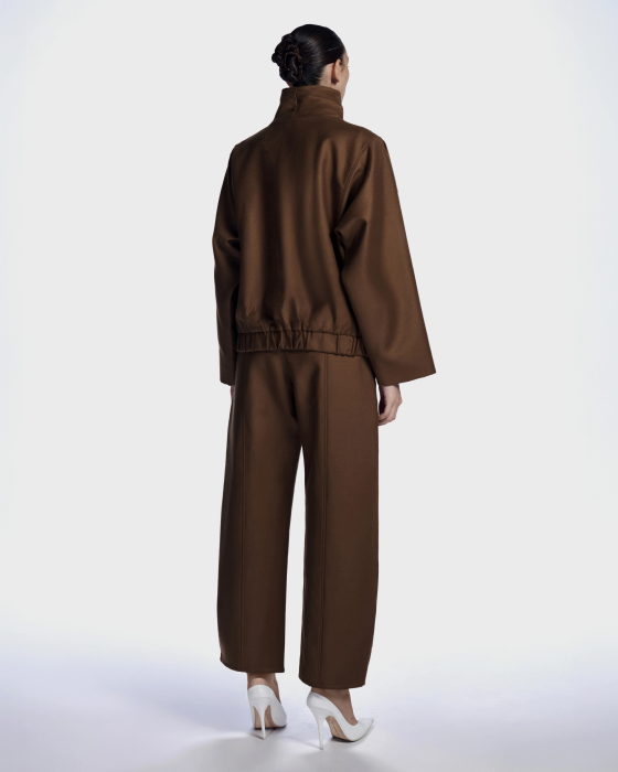 Lecrerc Wool Coat Almond