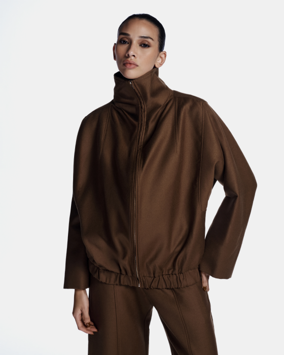 Lecrerc Wool Coat Almond