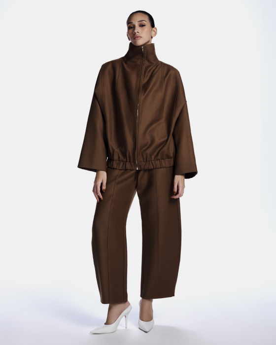 Lecrerc Wool Coat Almond