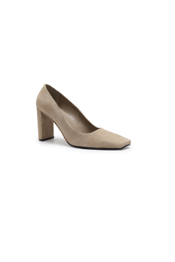 Madrad Suede Pumps Clay Brown