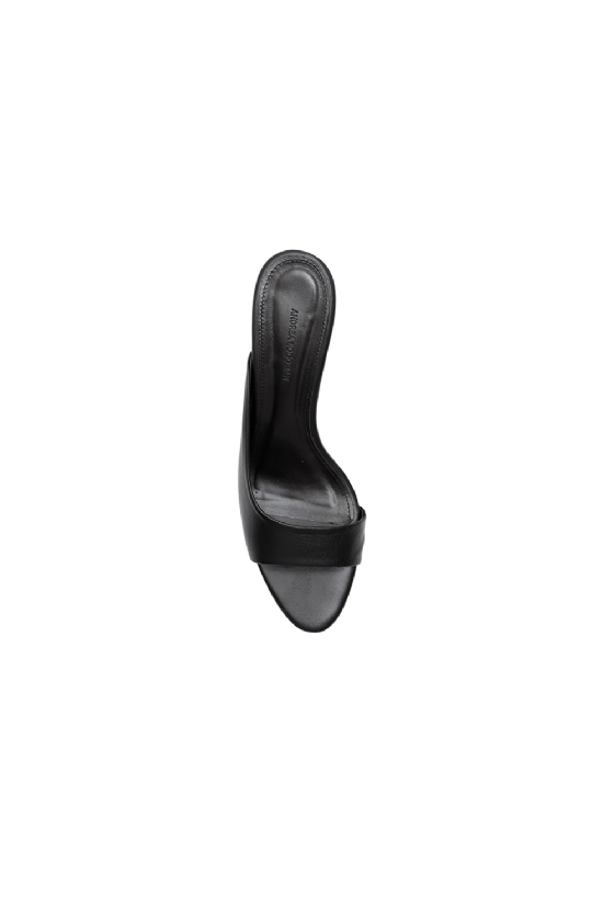 Mouv Leather Sandal Black