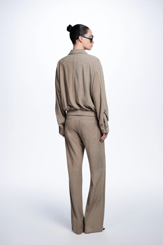 Minky  Chamois Jacket Taupe Gris