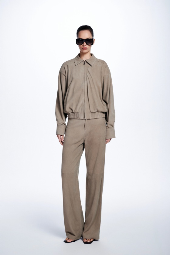 Minky  Chamois Jacket Taupe Gris