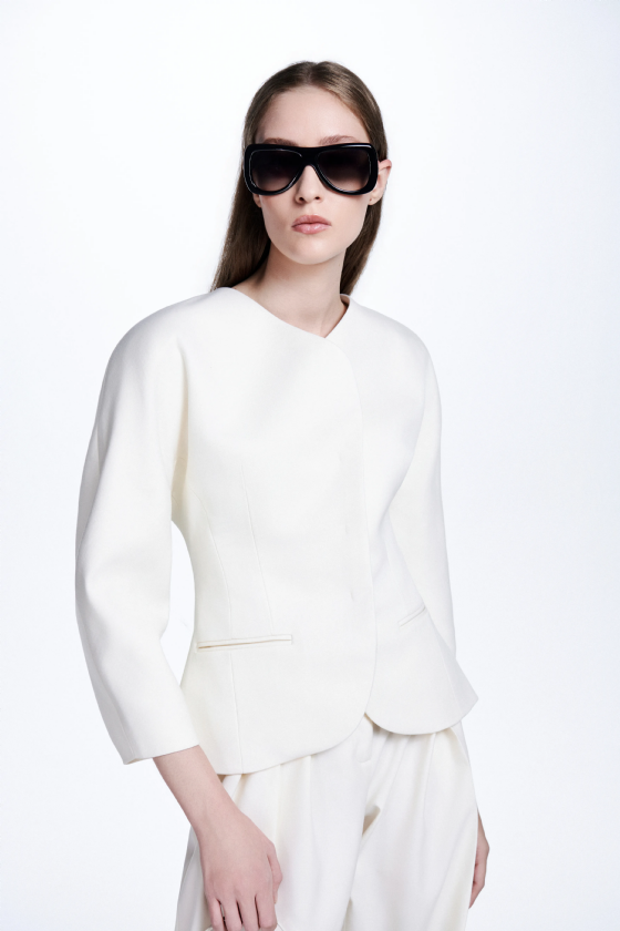  Maximum Wool Blazer Off White
