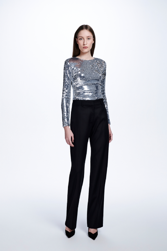 Fb Mafe Wool Trousers Black
