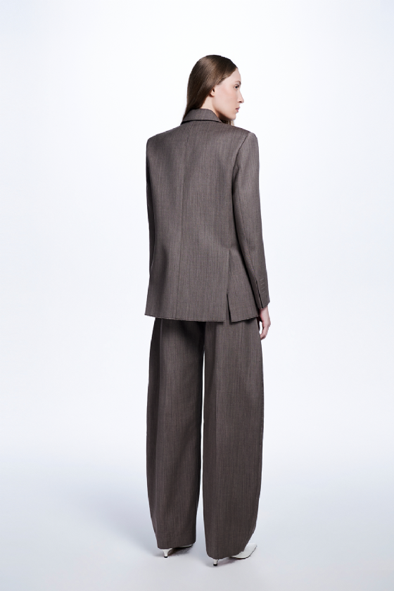  Madeleine Wool Blazer Light Brown