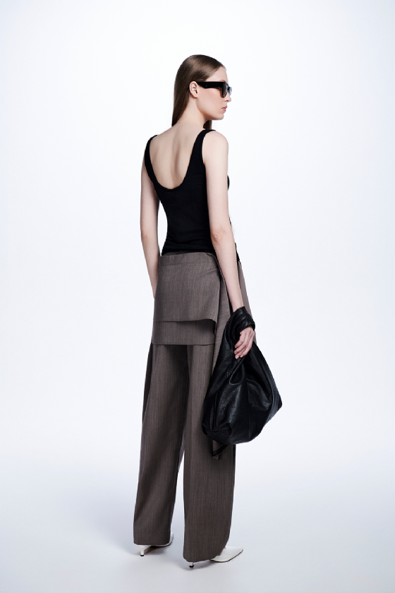 Mc Muty Wool Skirt  Light Brown