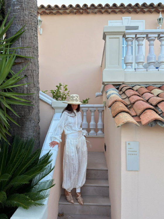 Malibu Voile Pants Off White