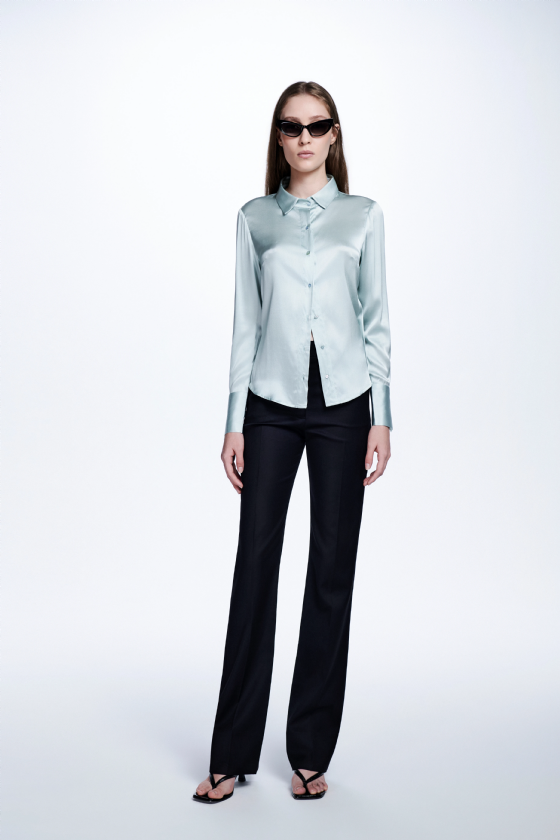 Maetre Wool Trousers Black