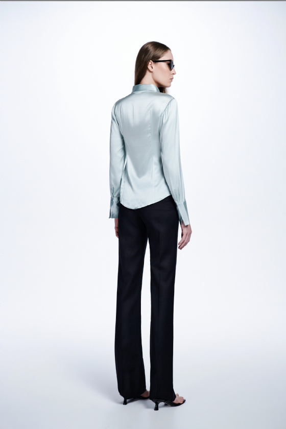 Maetre Wool Trousers Black