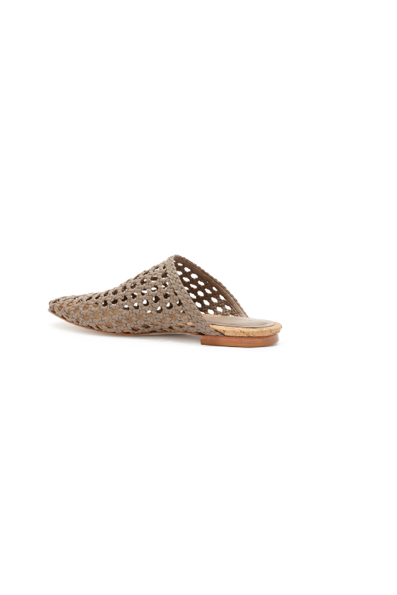 Miles Woven Mule  Clay Brown