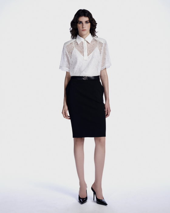 Lanaina Lace Blouse Off White