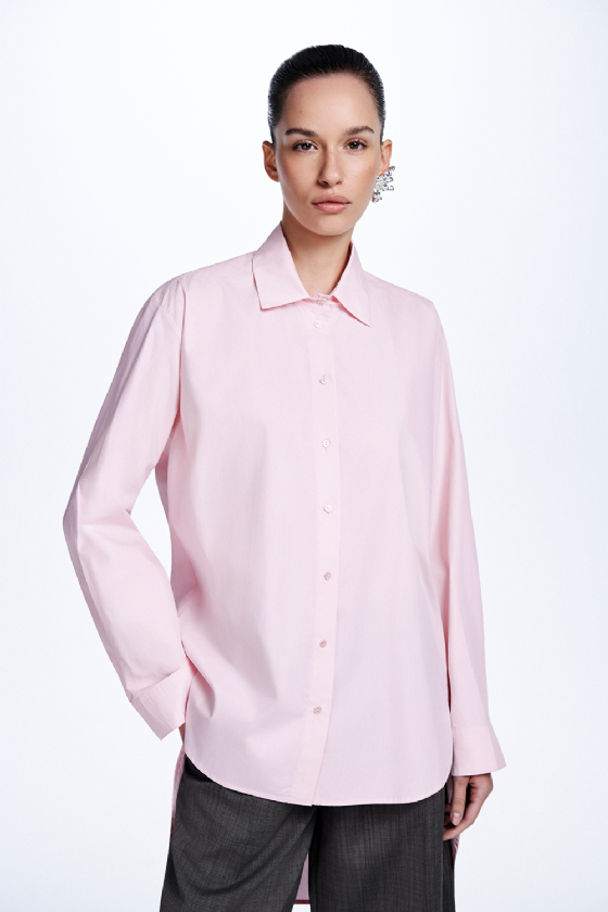 Mismarty Poplin Shirt Light Pink
